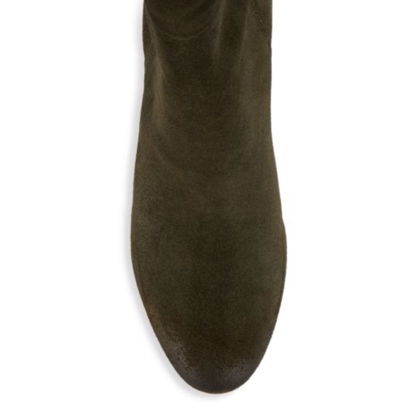 Charles by Charles David Barrie Olive Suede Boots - Picture 5 of 12